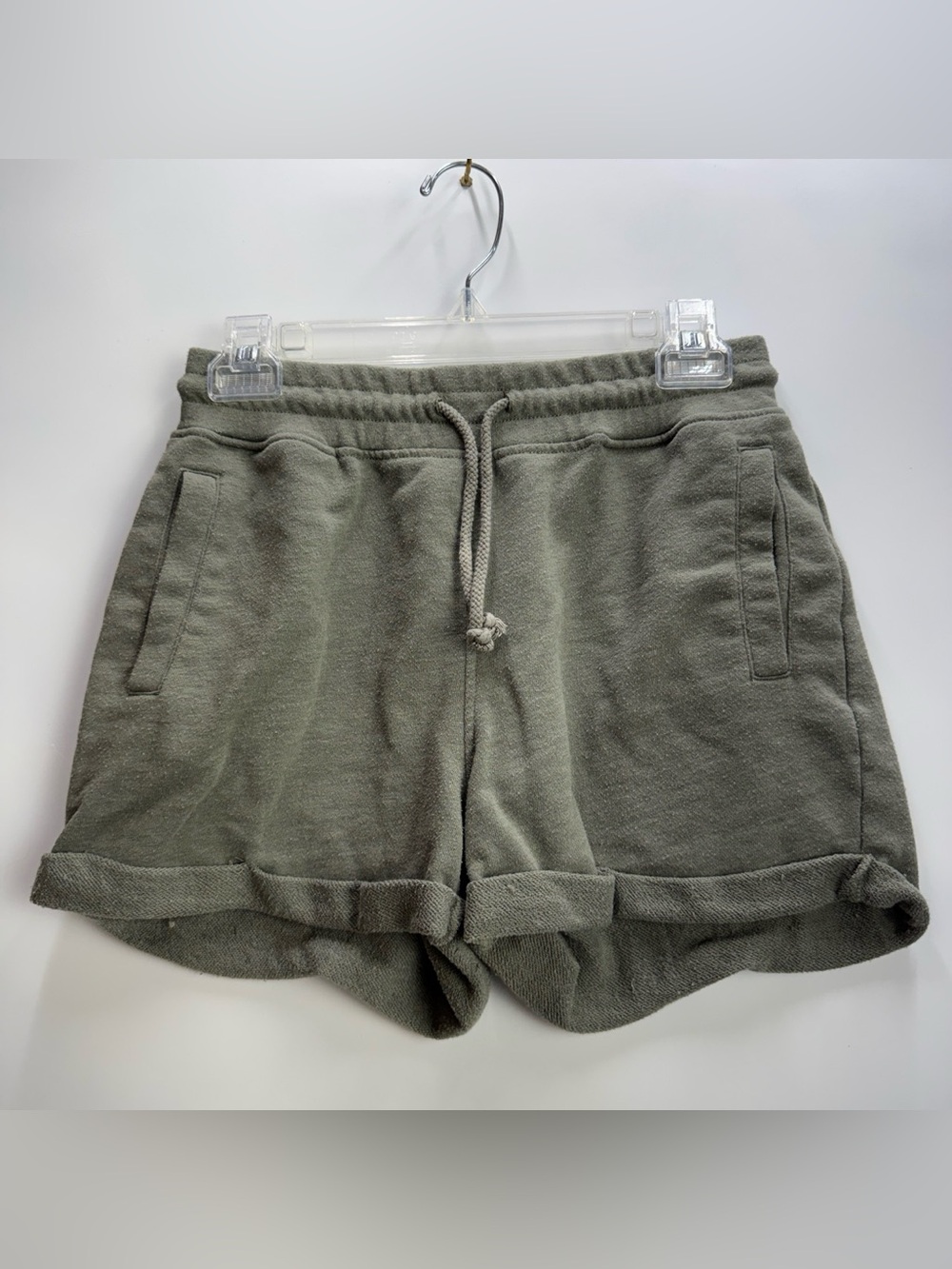 Threads 4 Thought Women’s Green Organic Cotton Shorts